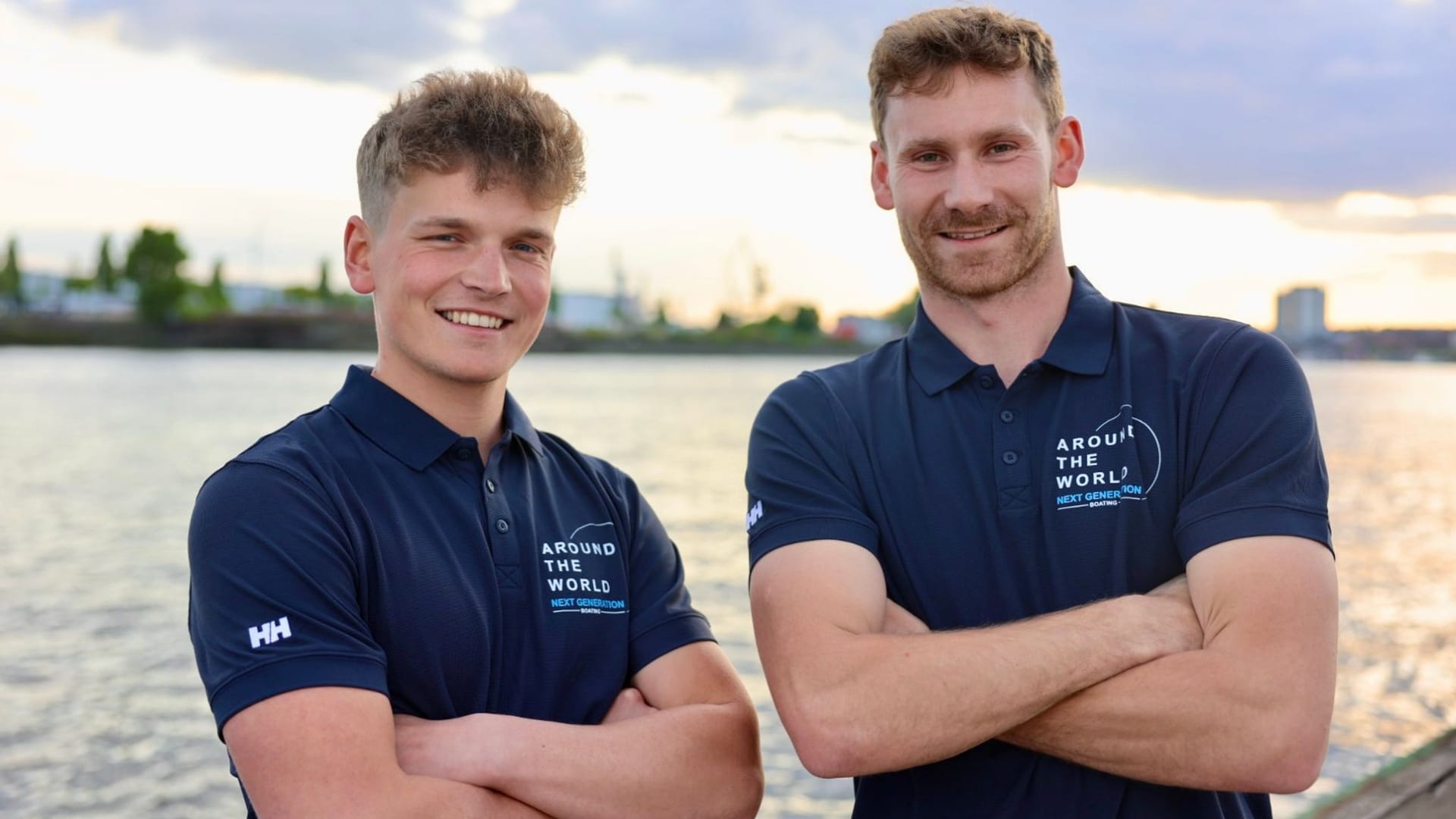 Lennart Burke und Melwin Fink