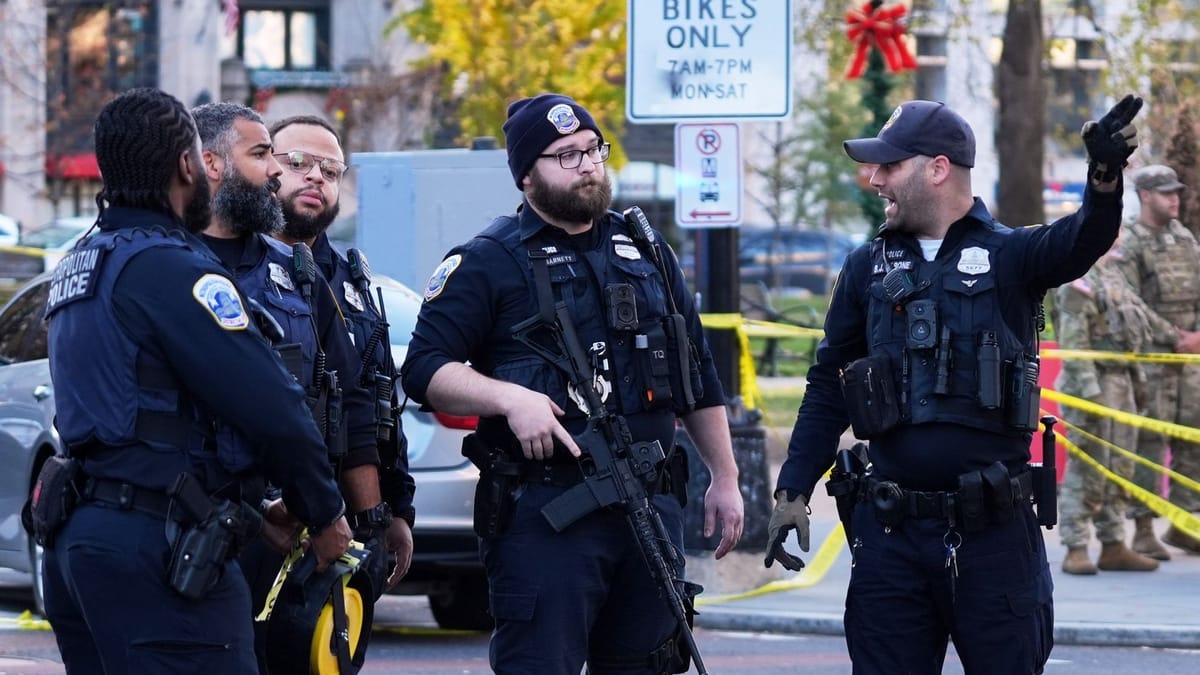 Washington DC: Schüsse auf Nationalgarde in der Nähe des Weißen Hauses