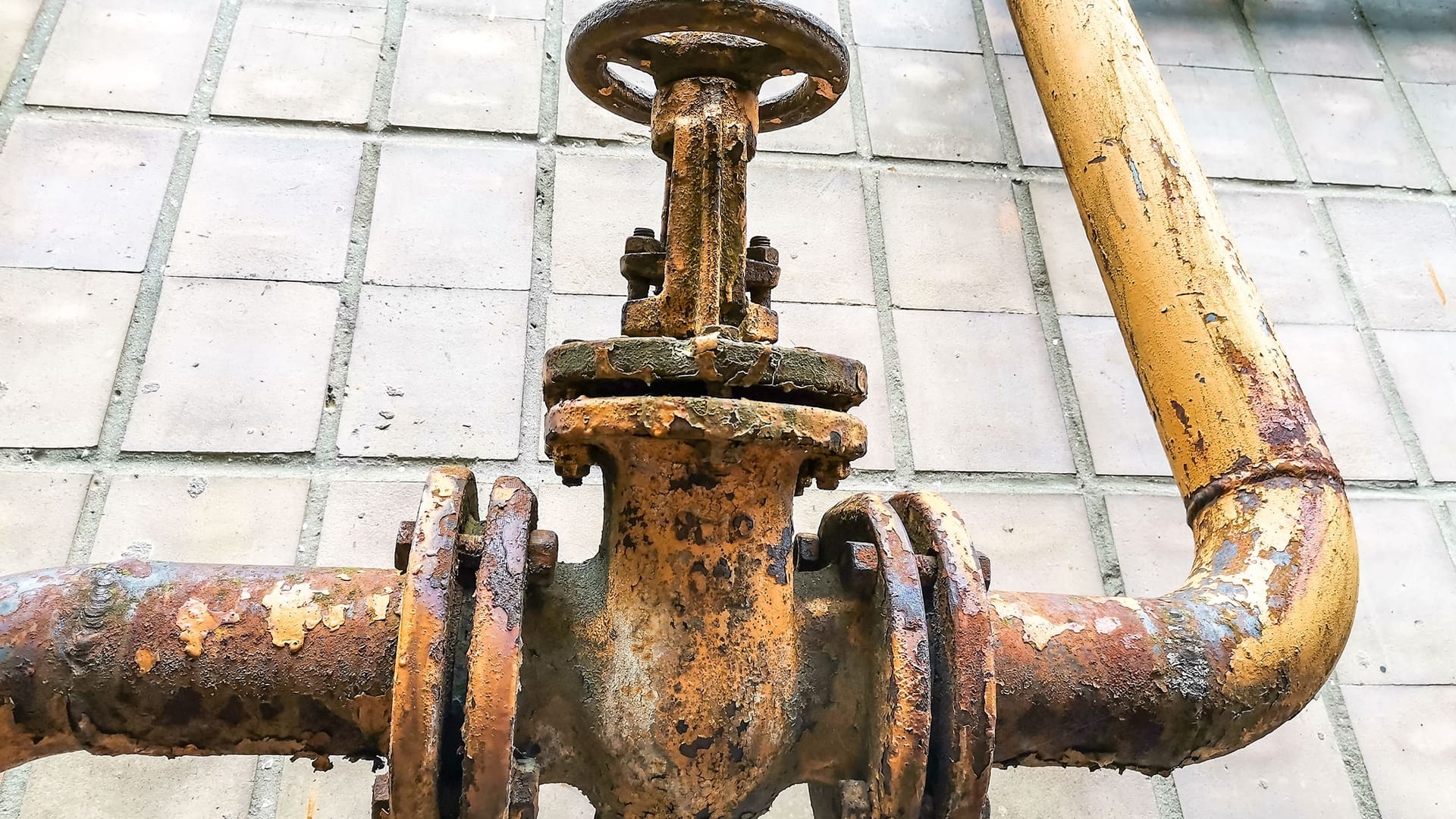 Verrostete Rohre Verrostete Rohre