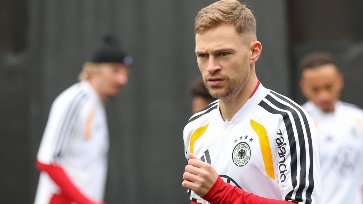 DFB: Joshua Kimmich verletzt sich im Training – und fällt aus