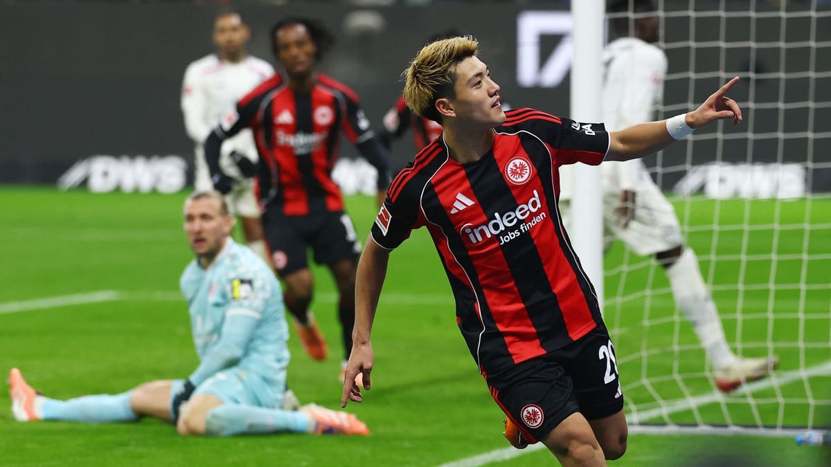 Bundesliga: Dōan schießt Eintracht Frankfurt zum Sieg gegen Mainz 05