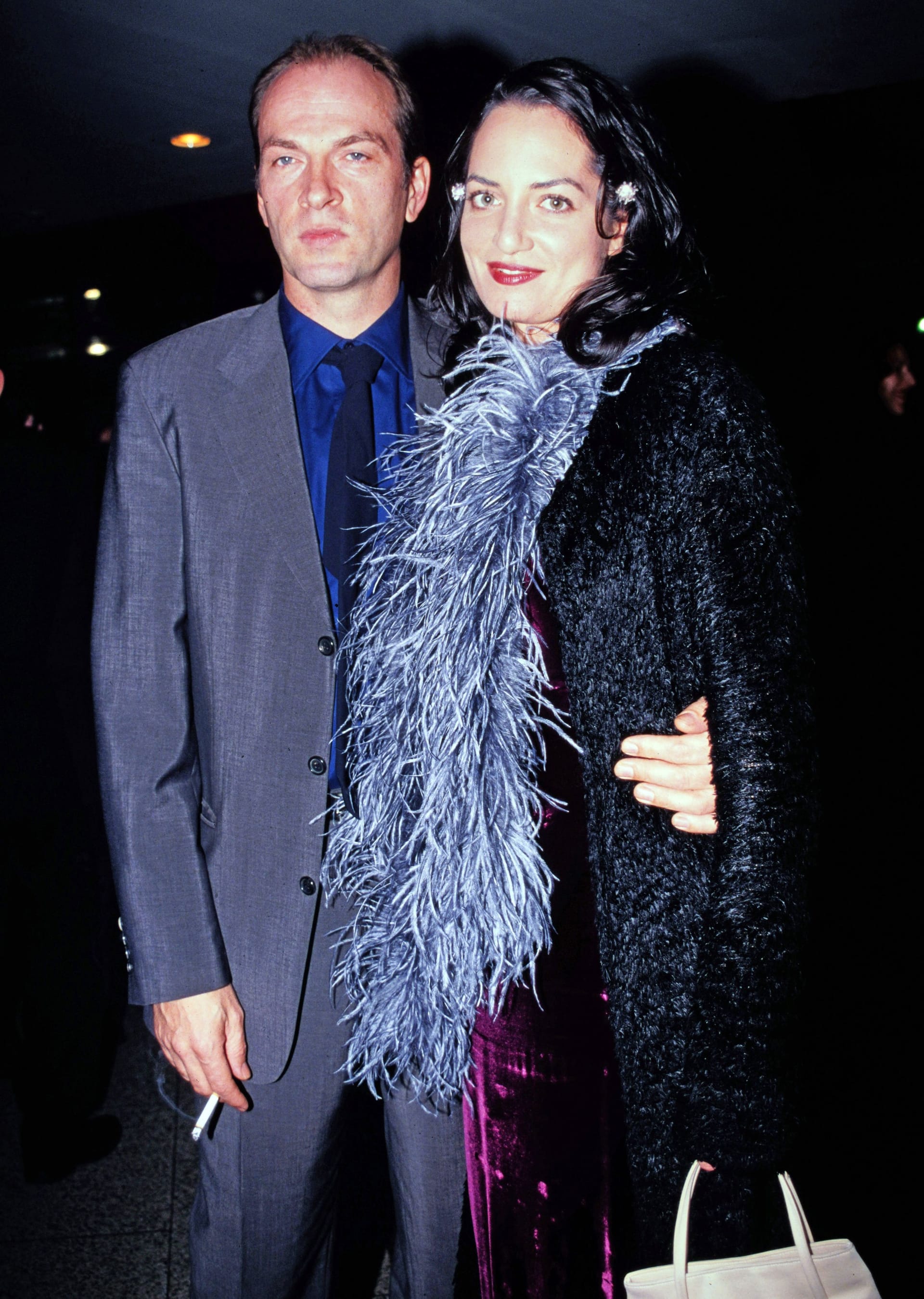 Herbert Knaup und Natalia Wörner im Jahr 1998.