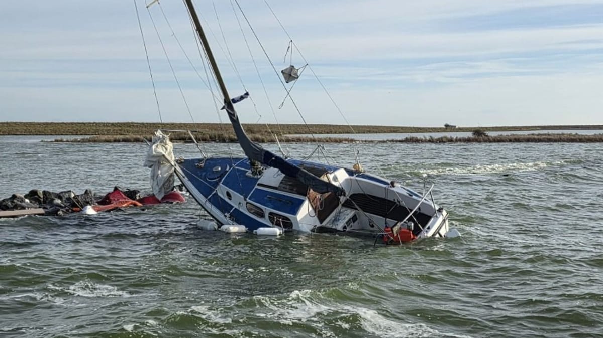 Ijsselmeer: Deutscher Segler von einsamer Insel gerettet