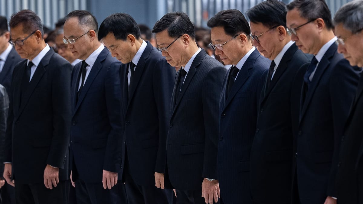 Nach Großbrand: Hongkong ruft dreitägige Trauerzeit aus