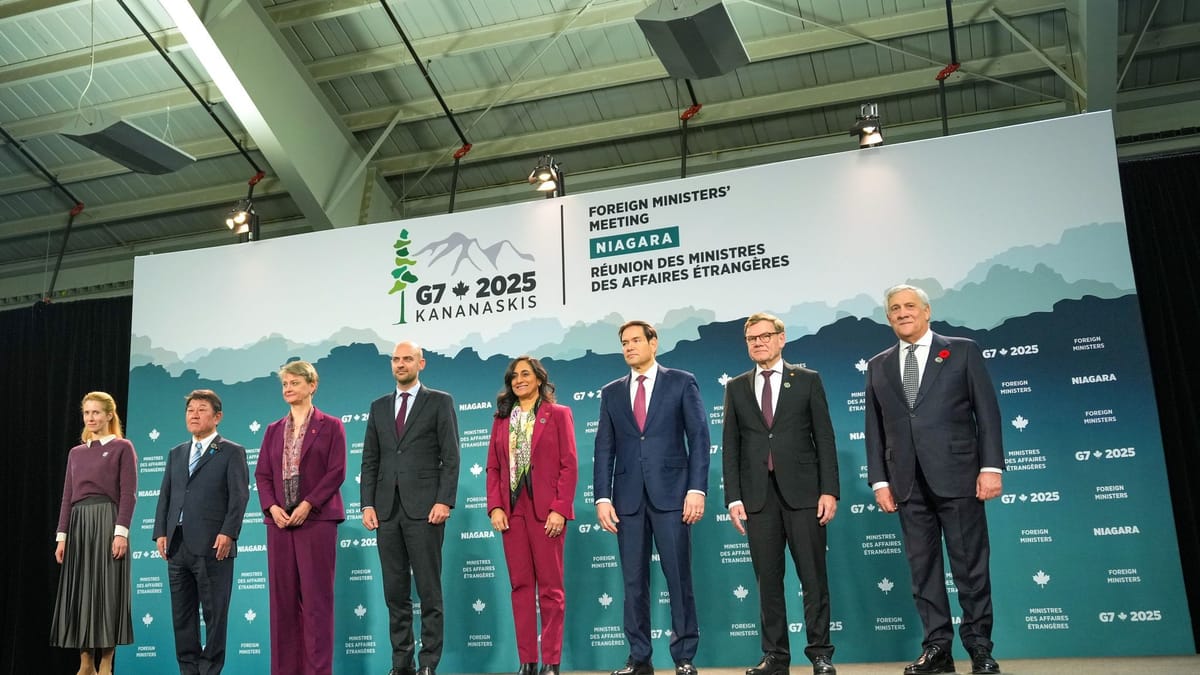 G7-Gruppe kritisiert China für Russland-Unterstützung