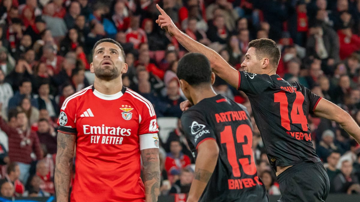 Bayer Leverkusen: Schick trifft zum Sieg gegen Benfica Lissabon