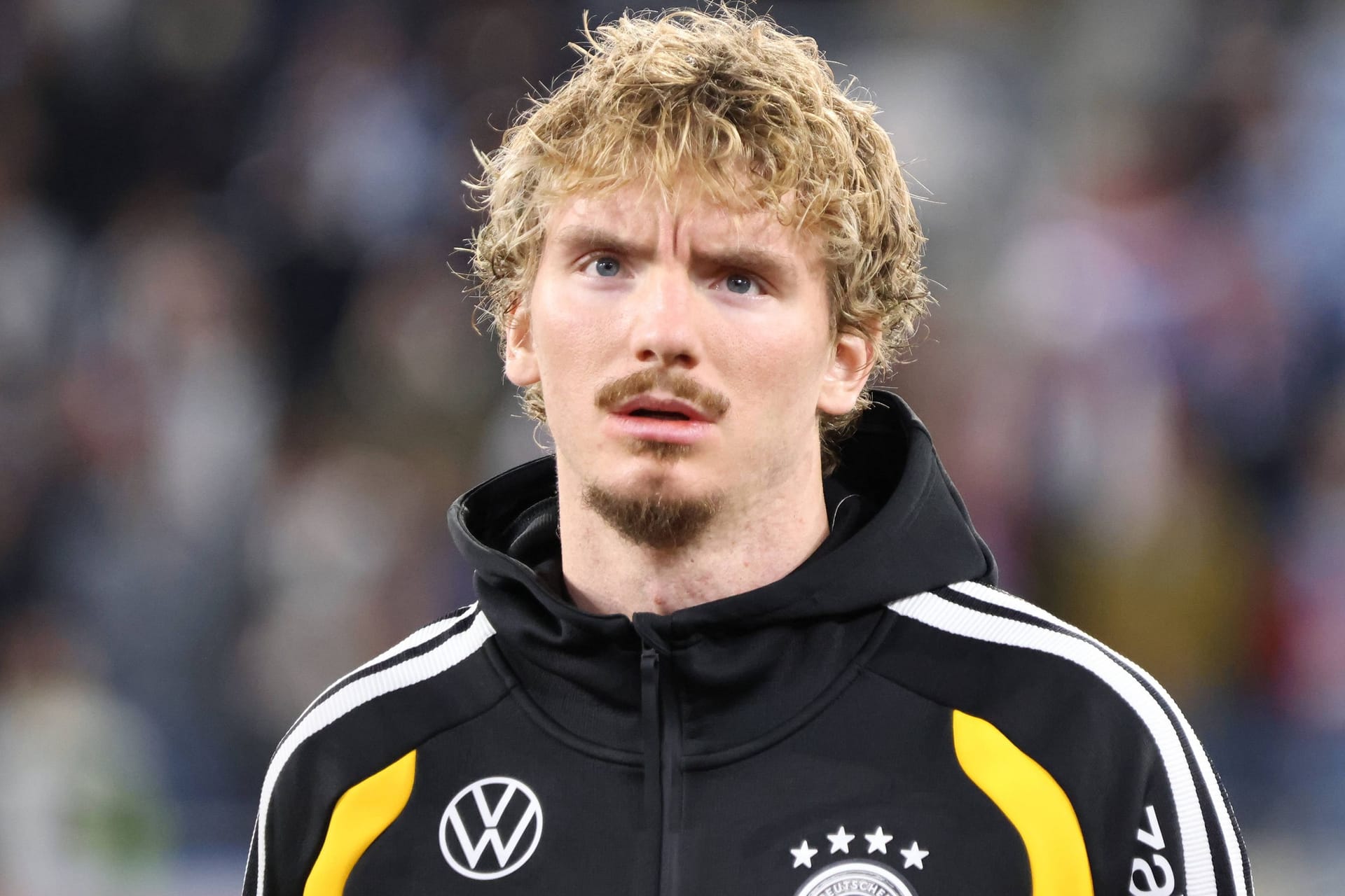 Traf gegen Luxemburg doppelt: Nick Woltemade wurde im Spiel beim Fußball-Zwerg zum Matchwinner für die DFB-Elf.