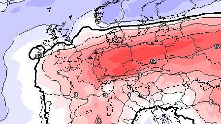 Wetter im November: Das europäische ECMWF-Wettermodell berechnet für den 15. November Temperaturanomalien von bis zu 12 Grad in Mitteleuropa. Wetter im November: Das europäische ECMWF-Wettermodell berechnet für den 15. November Temperaturanomalien von bis zu 12 Grad in Mitteleuropa.