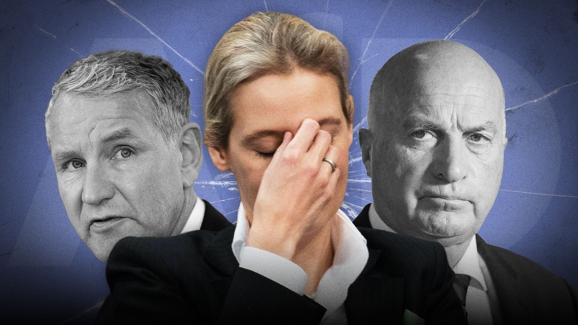 Björn Höcke, Alice Weidel, Rüdiger Lucassen Björn Höcke, Alice Weidel, Rüdiger Lucassen