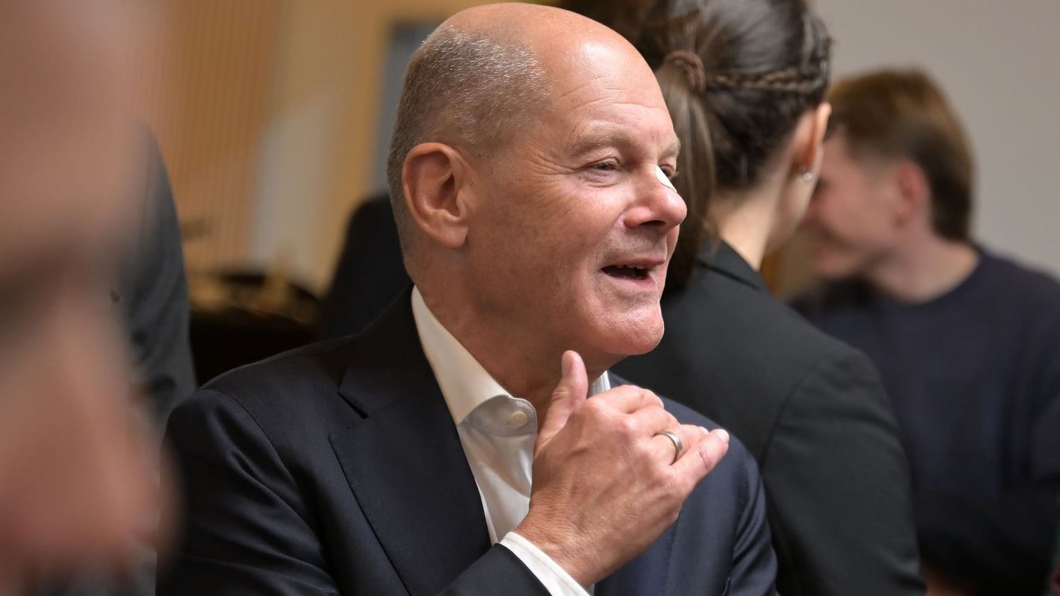 Olaf Scholz: Der Ex-Kanzler bezeichnet die AfD als "antidemokratisch". Olaf Scholz: Der Ex-Kanzler bezeichnet die AfD als "antidemokratisch".