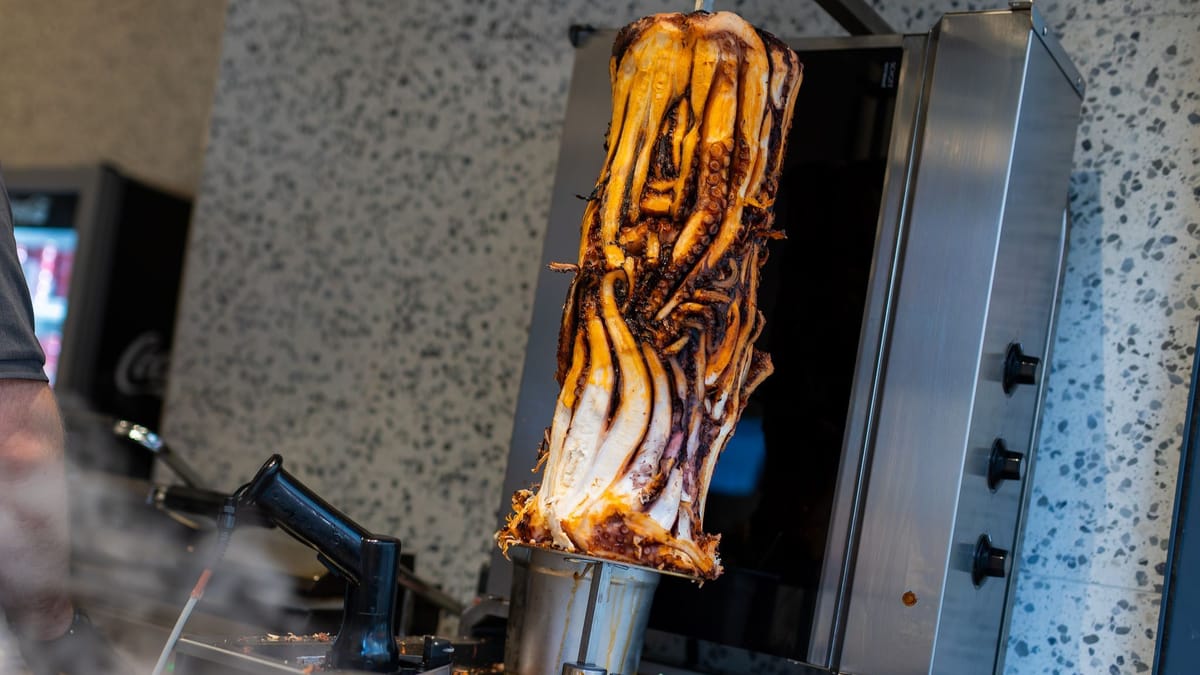 Neuer Döner-Hype? Tentakel am Spieß sorgt für Wirbel