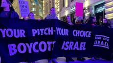 Palästina-Protest vor EM-Auftaktveranstaltung in London