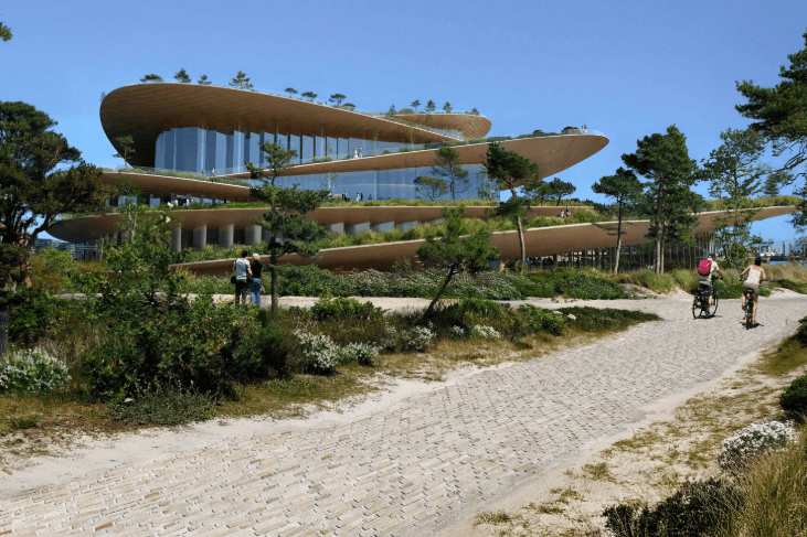 So soll die neue Oper in Hamburg einmal aussehen: Die Stadt spricht von einer „bescheidenen Ikone“.