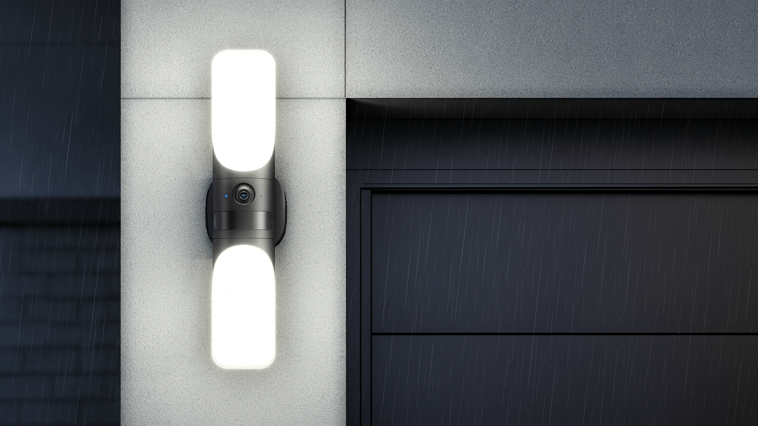 Die Außenleuchte S100 von Eufy ist smarte LED-Außenbeleuchtung und hochauflösende Überwachungskamera in Einem.