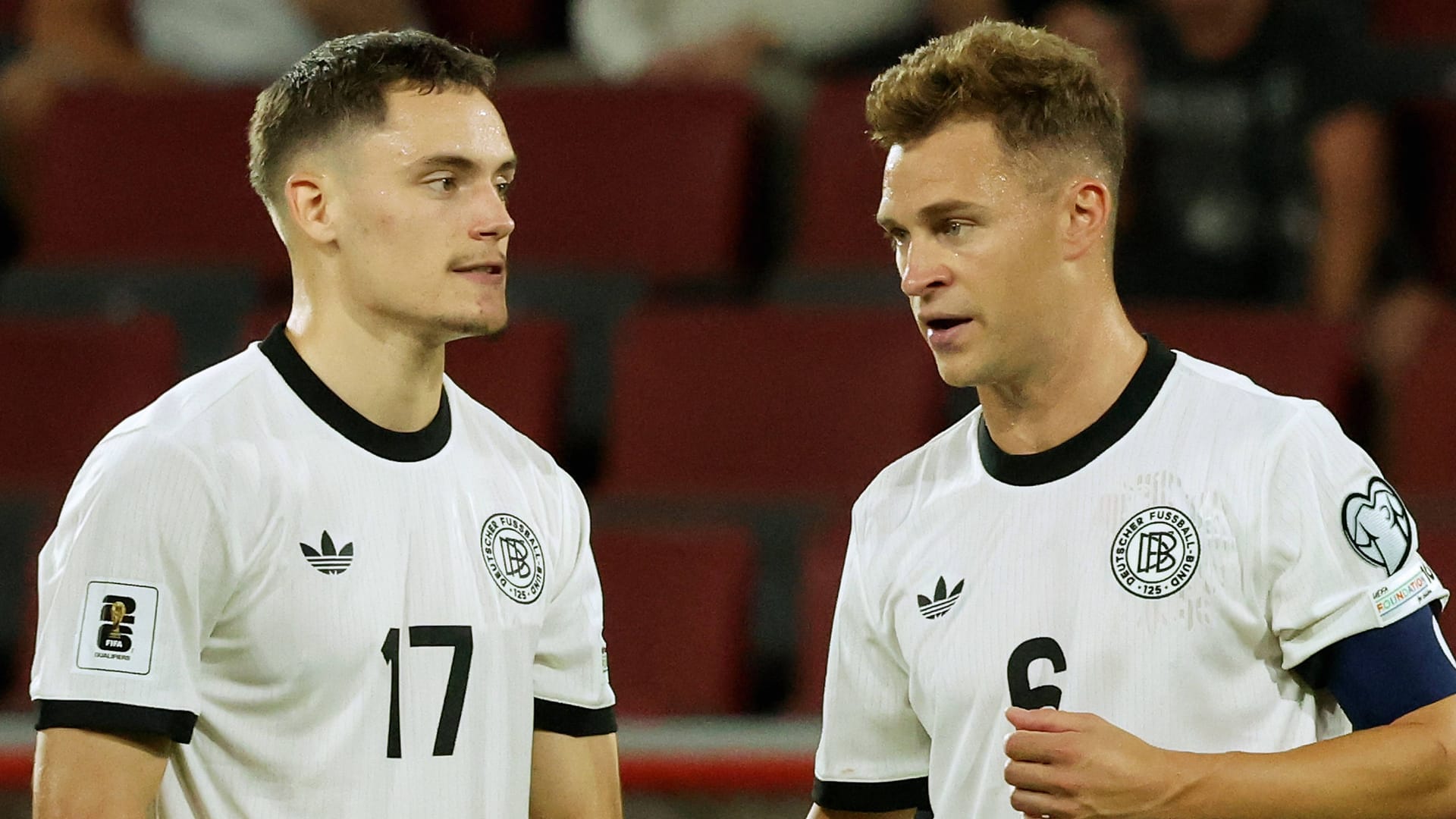 Florian Wirtz und Joshua Kimmich (r.): Deutschland hat ein klares Ziel vor Augen. Florian Wirtz und Joshua Kimmich (r.): Deutschland hat ein klares Ziel vor Augen.