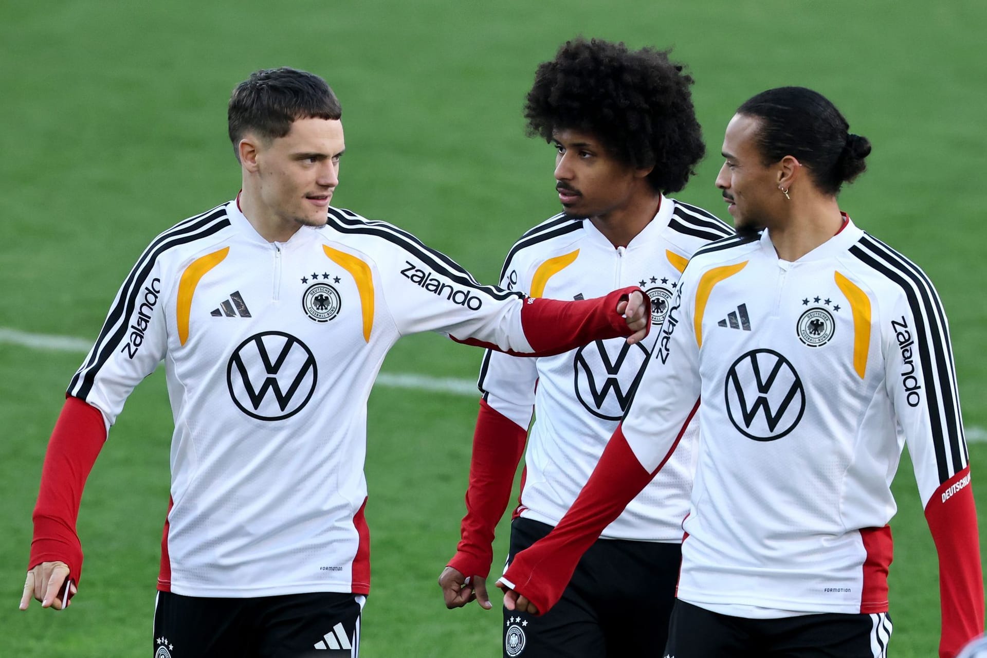 Training der Fußball-Nationalmannschaft