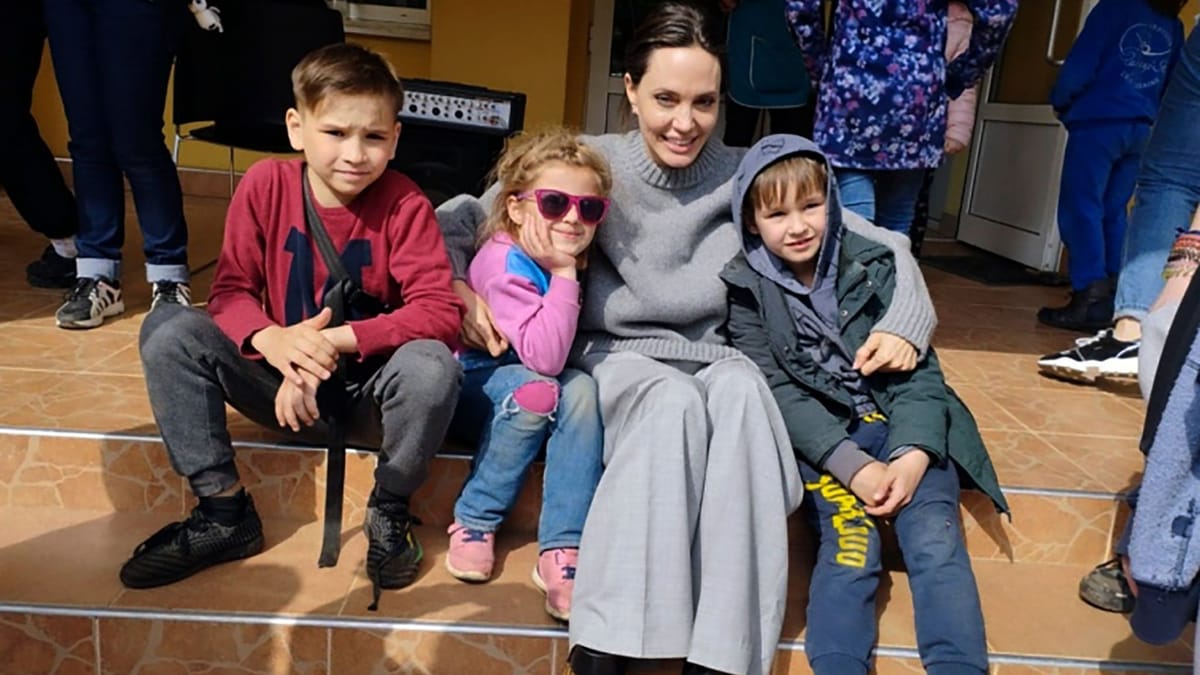 Medien: Angelina Jolie erneut trotz Krieg in der Ukraine