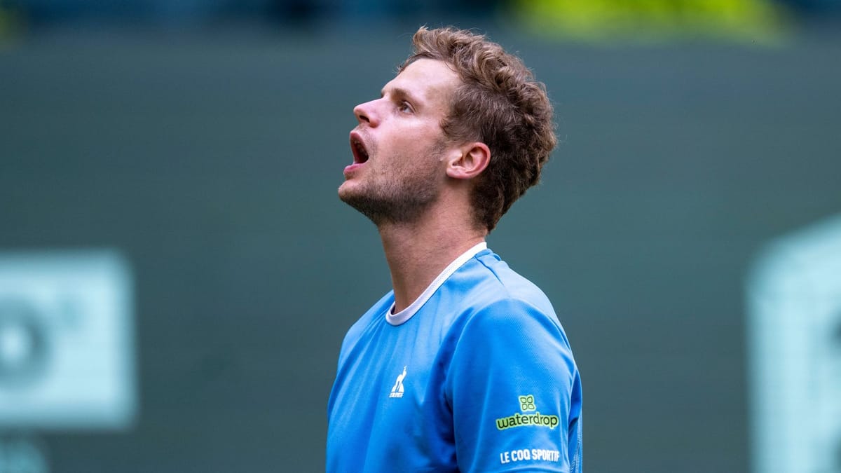 Hanfmann muss sich Djokovic wieder geschlagen geben