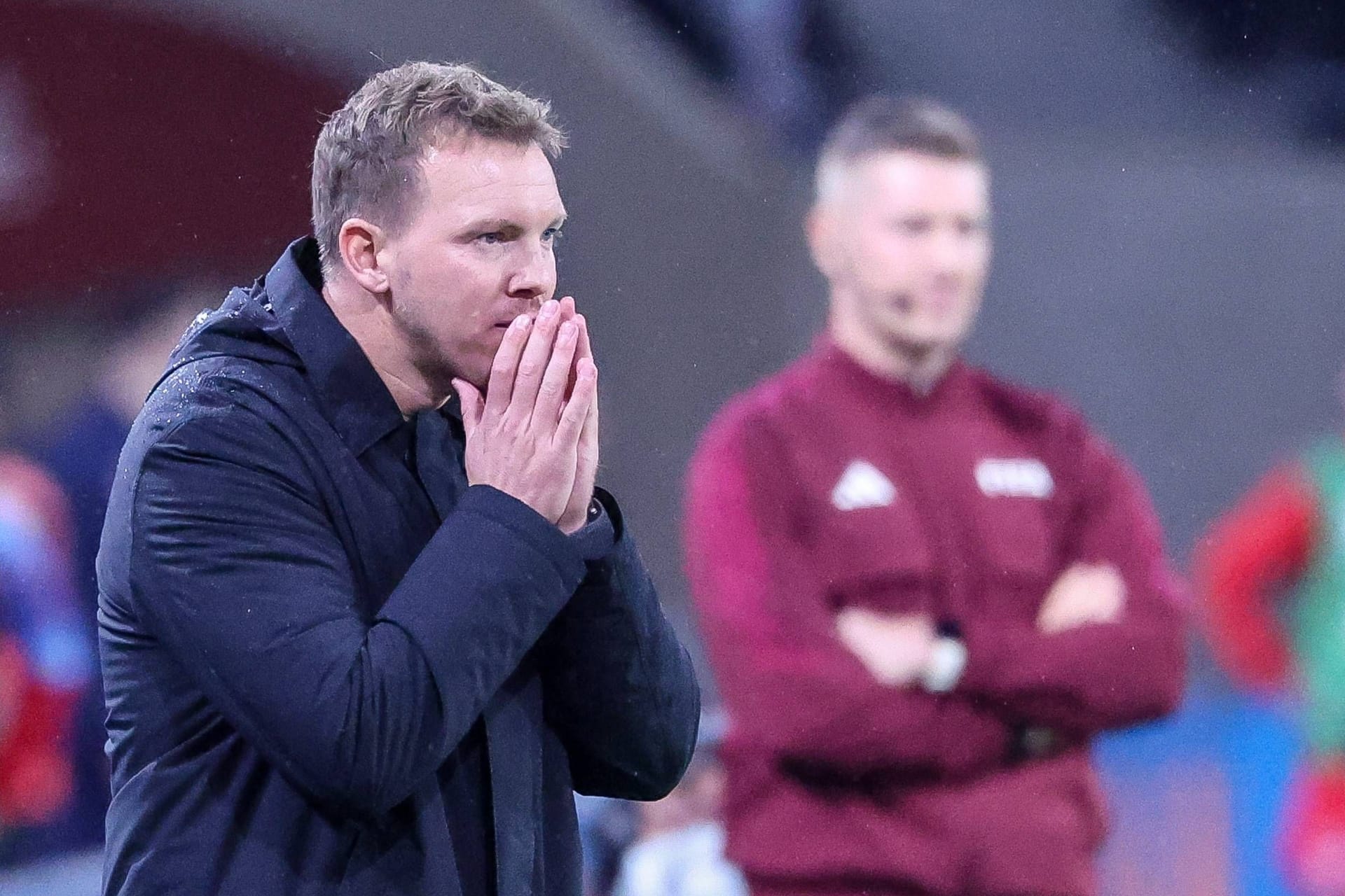 Julian Nagelsmann: Der Bundestrainer muss sein Team nun auf das entscheidende Spiel gegen die Slowakei vorbereiten.