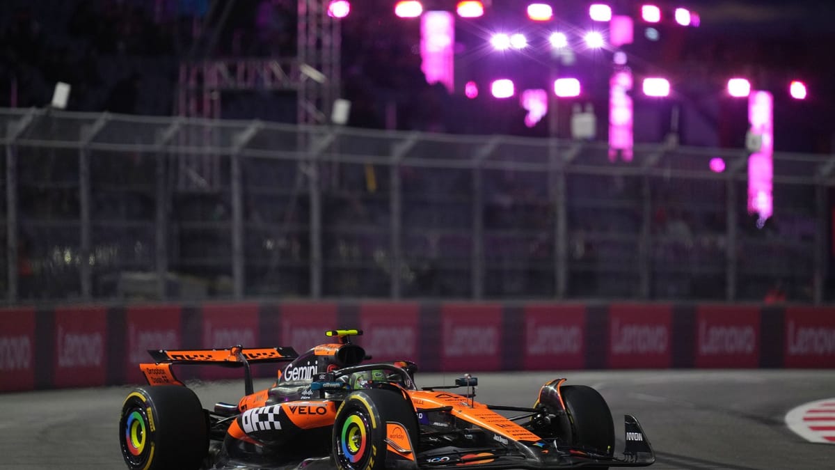 WM-Spitzenreiter Norris mit bester Zeit im zweiten Training