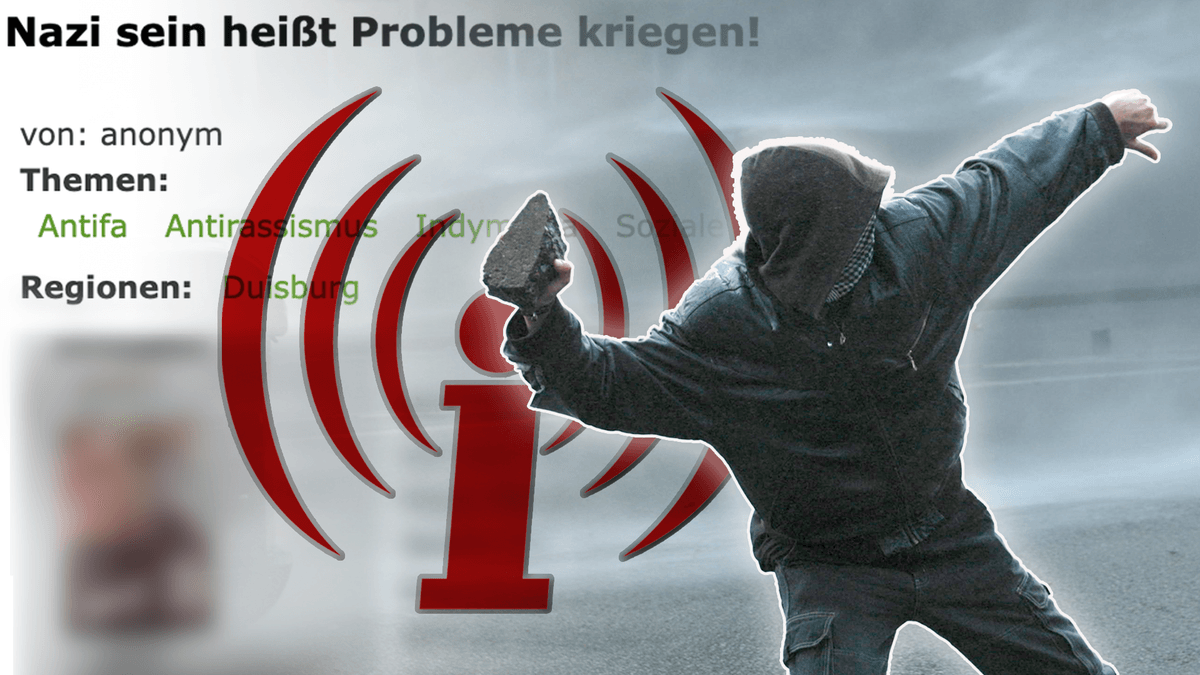 "Indymedia": Hier kann jeder Linksextremist spielen