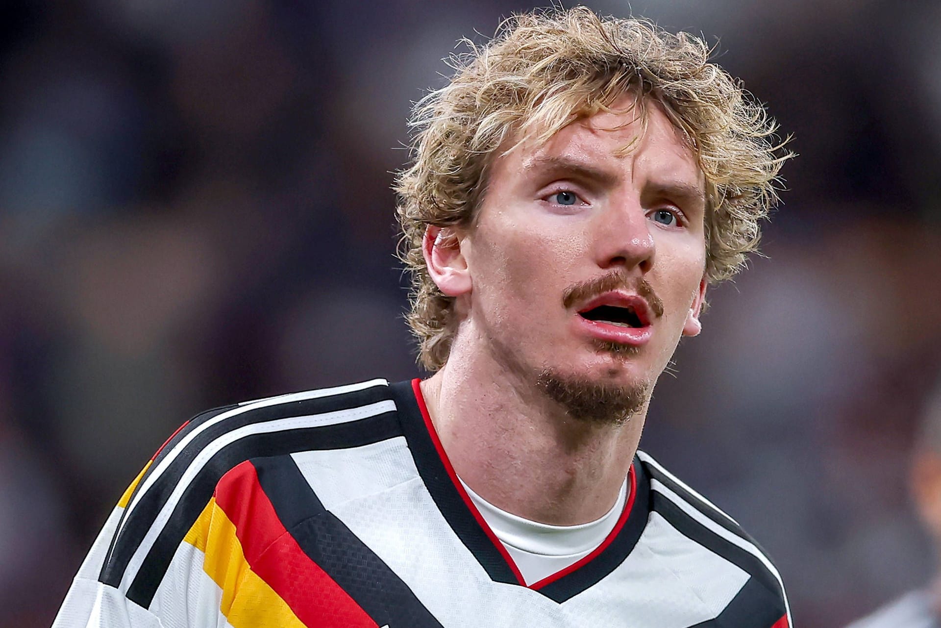 Nick Woltemade: Er hat sein Debüt im DFB-Team im Juni gegen Portugal gegeben.