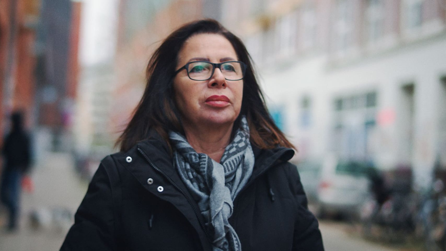 Manuela Freitag auf der Hamburger Reeperbahn.