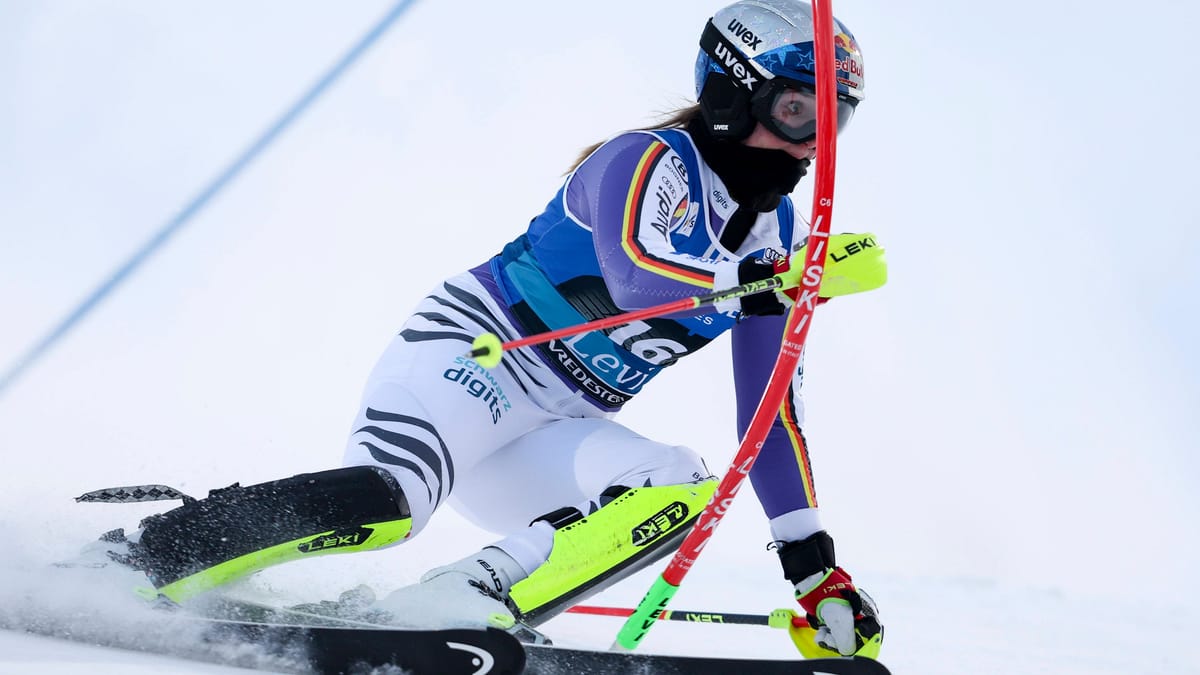 Ski alpin: Emma Aicher fährt in Levi aufs Podium