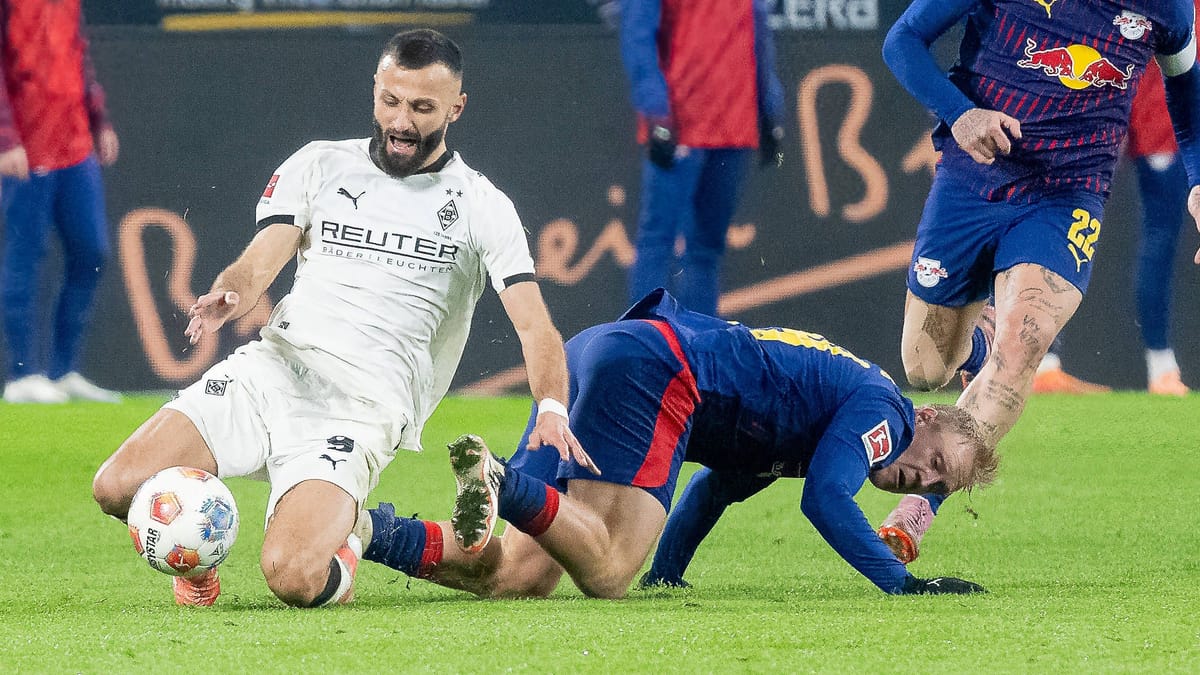 Bundesliga: Bayern-Verfolger RB Leipzig lässt gegen Gladbach Punkte liegen