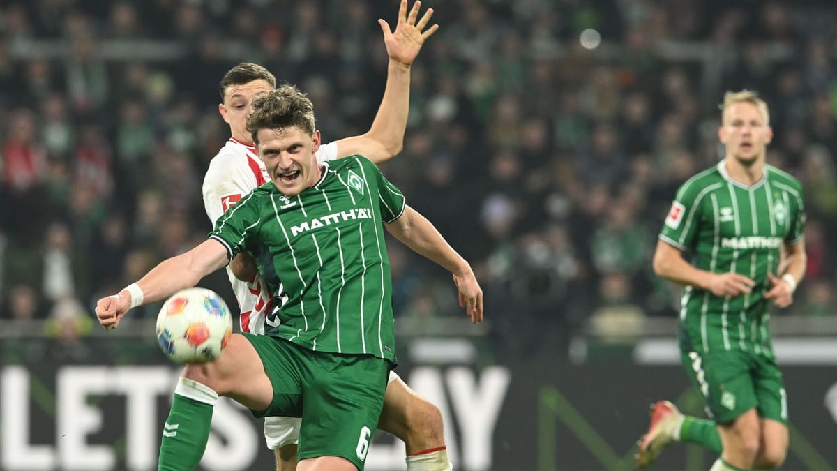 Bundesliga: Bremen gegen Köln ohne Sieger – Pleite für Wagners Augsburg