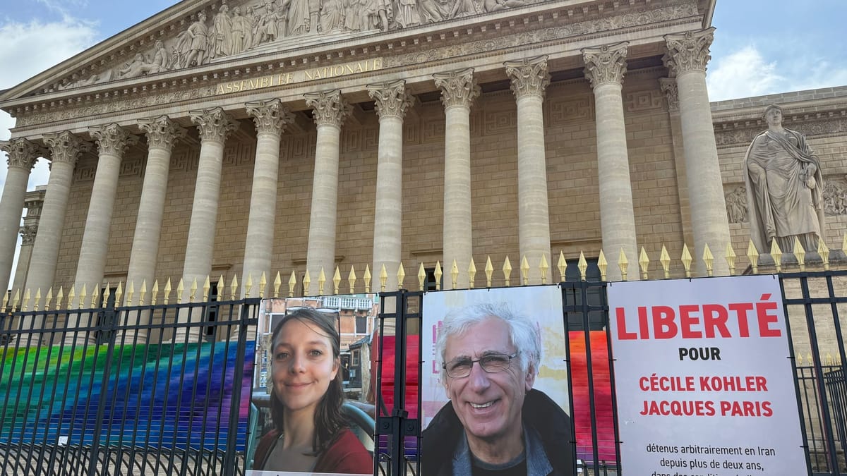 Französisches Paar nach drei Jahren Haft im Iran entlassen