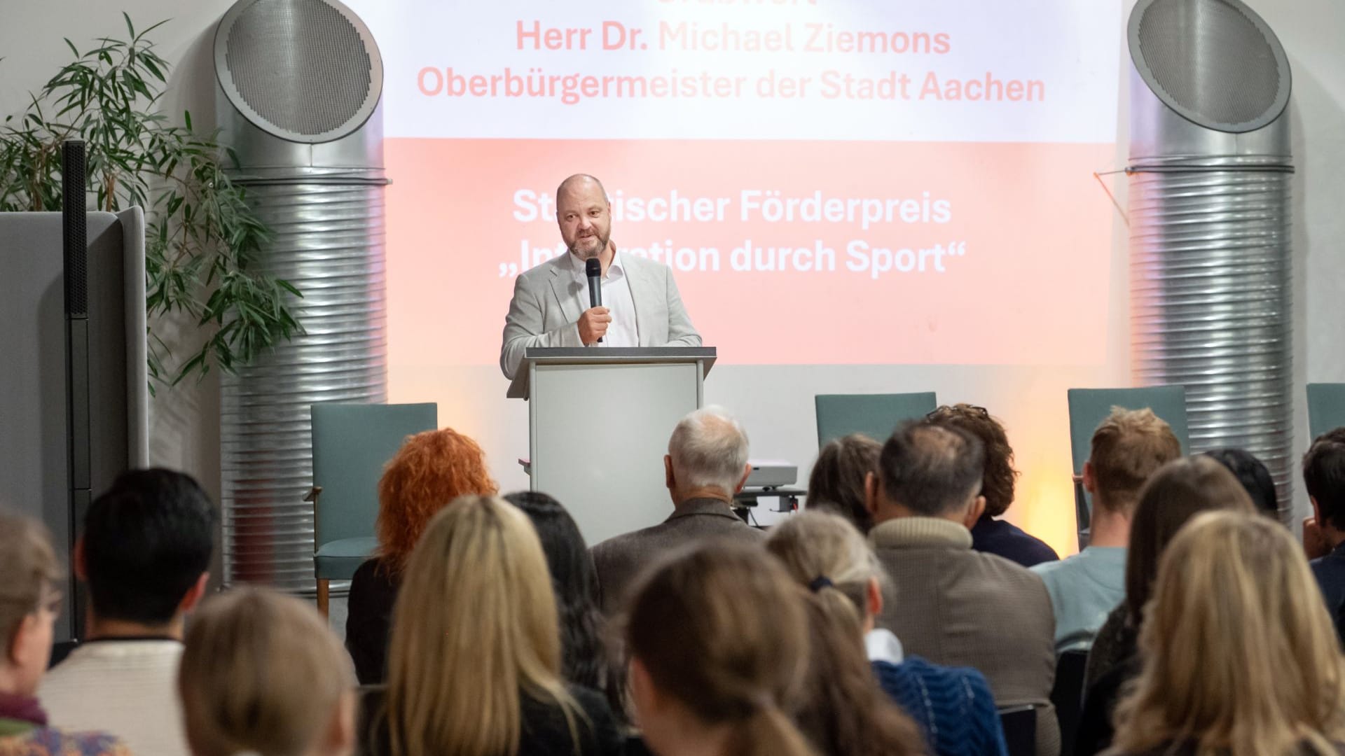 Michael Ziemons: Verleiht den Integrationspreis, der inklusiven Sport fördert.