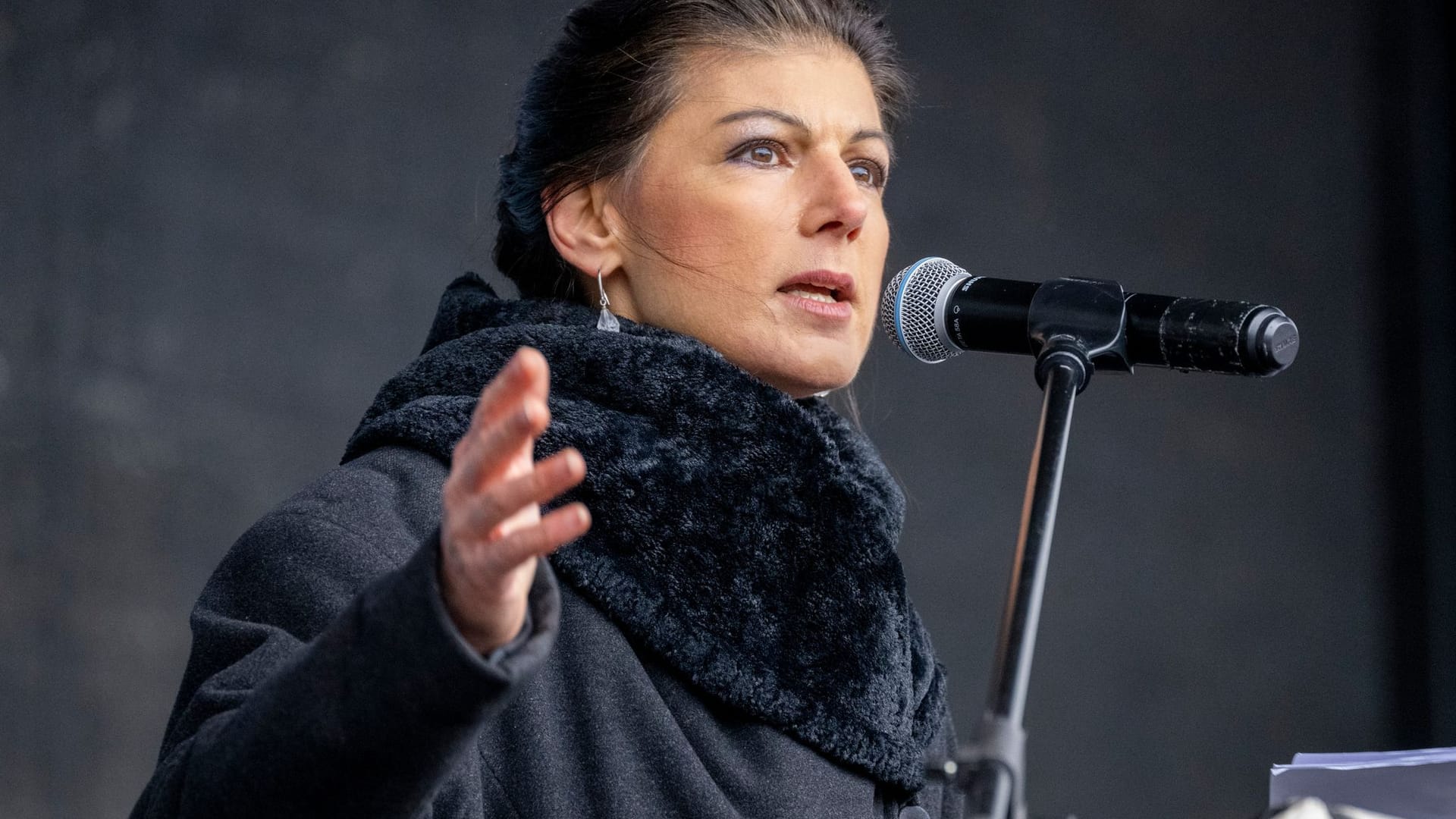 Gibt den Bundesvorsitz ihrer Partei ab: Sahra Wagenknecht. Gibt den Bundesvorsitz ihrer Partei ab: Sahra Wagenknecht.
