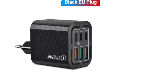 GUSEYEE USB-C-Ladegerät mit mehreren Anschlüssen GUSEYEE USB-C-Ladegerät mit mehreren Anschlüssen