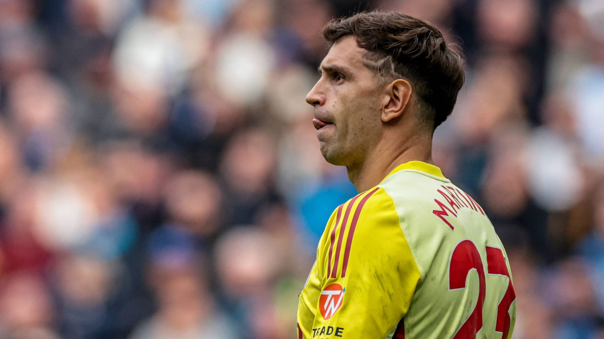 Emiliano Martínez: Er gehörte im vergangenen Jahr zu den prägenden Figuren des englischen Klubs. Emiliano Martínez: Er gehörte im vergangenen Jahr zu den prägenden Figuren des englischen Klubs.