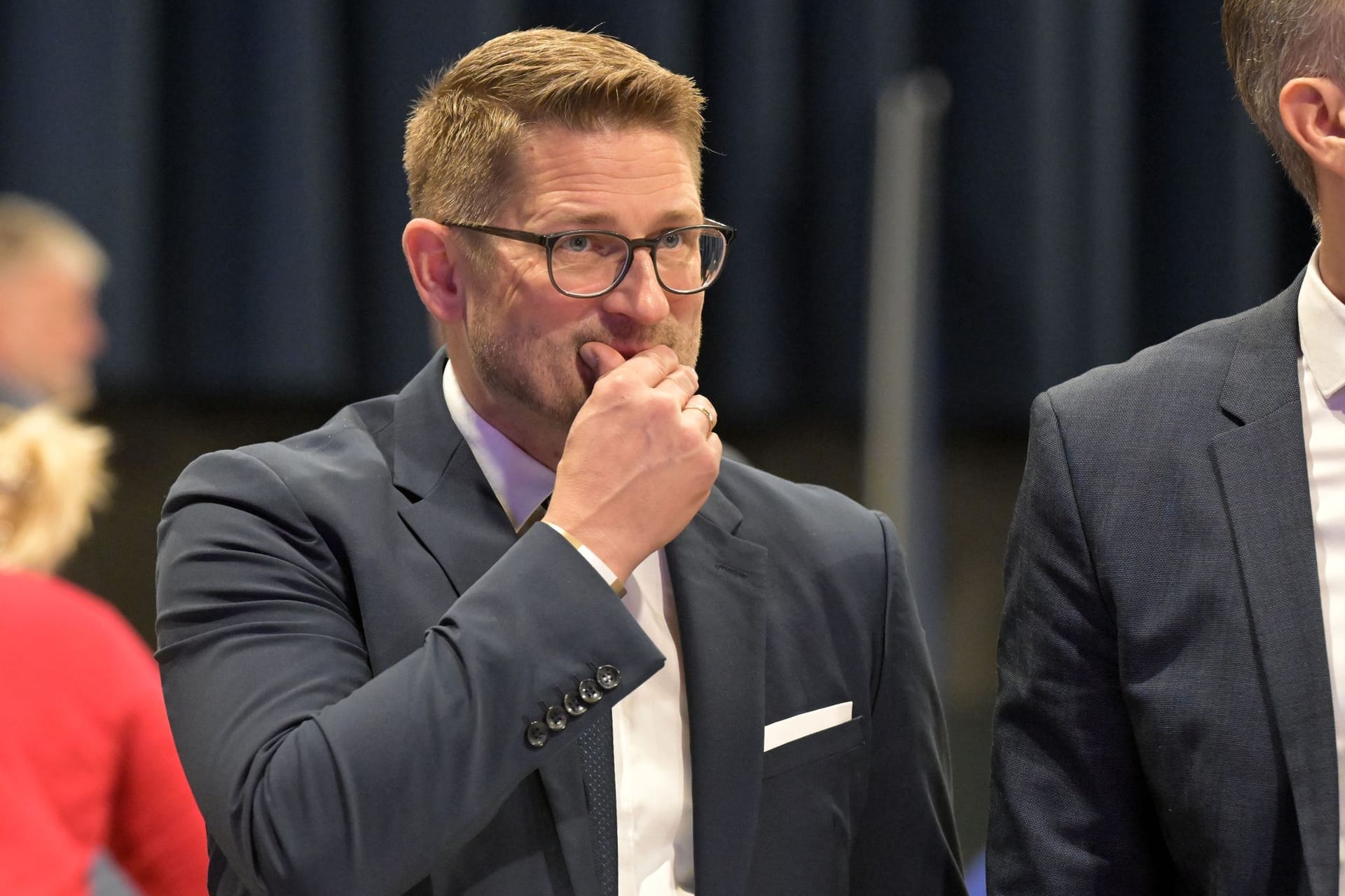 Brandenburger AfD-Chef René Springer: Am Samstag gescheitert.