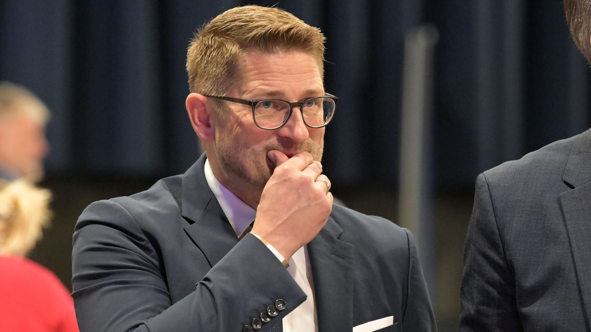 Brandenburger AfD-Chef René Springer: Am Samstag gescheitert. Brandenburger AfD-Chef René Springer: Am Samstag gescheitert.