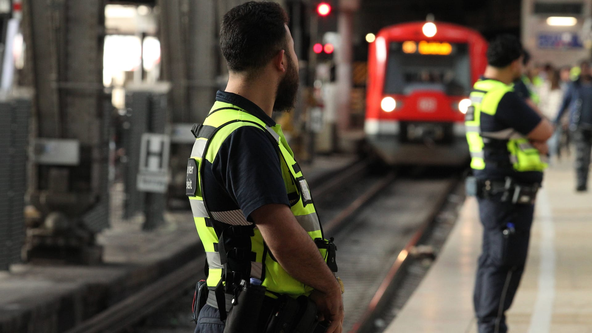 Eine einfahrende S-Bahn im Hamburger Hauptbahnhof (Symbolbild): Der überrollte Mann überlebte den Unfall. Eine einfahrende S-Bahn im Hamburger Hauptbahnhof (Symbolbild): Der überrollte Mann überlebte den Unfall.