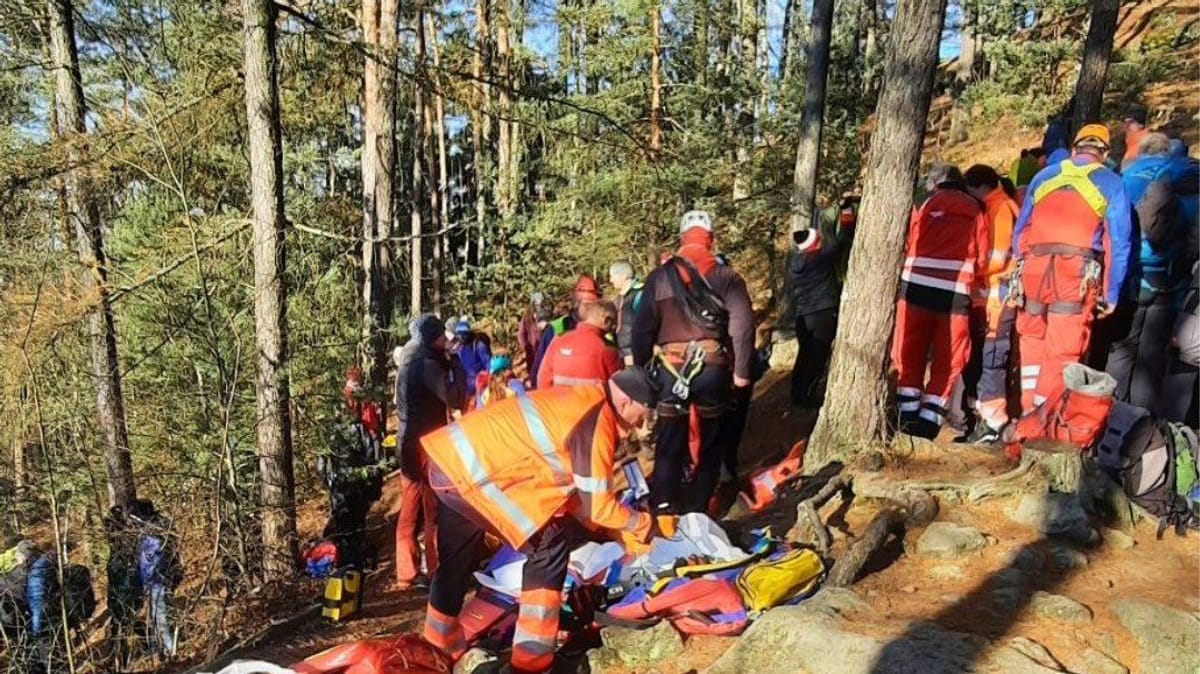 Tafelberg Hohe Liebe: Totenehrung für Bergsteiger endet tragisch