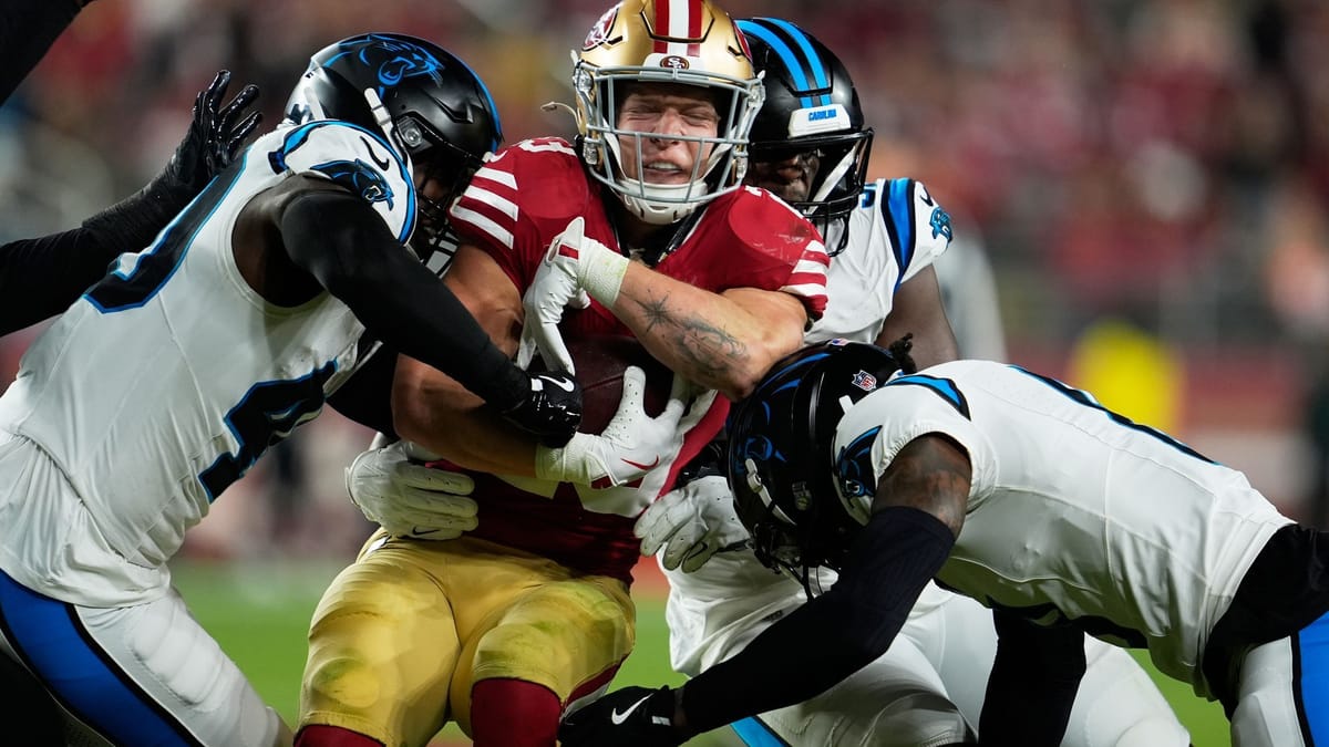 McCaffrey trumpft gegen Ex-Team auf: 49ers schlagen Panthers