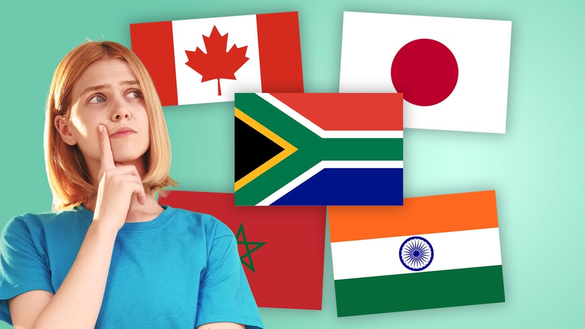 Kennen Sie die Flaggen dieser Länder?
