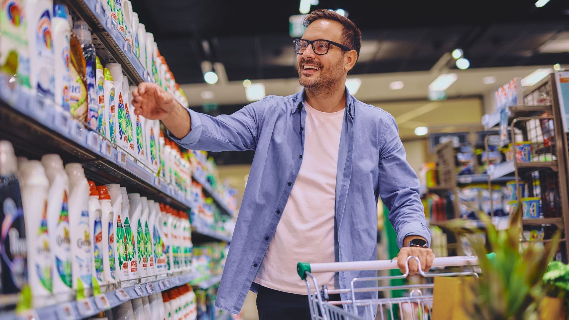 Im Supermarkt: Kaufland bietet Persil-Waschmittel günstig und nachhaltig an (Symbolbild).