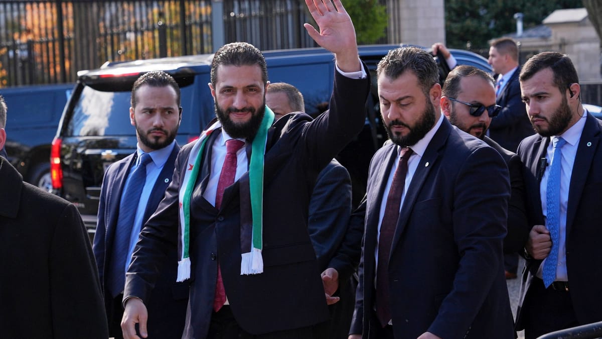 Syriens Rehabilitation - Übergangspräsident im Weißen Haus