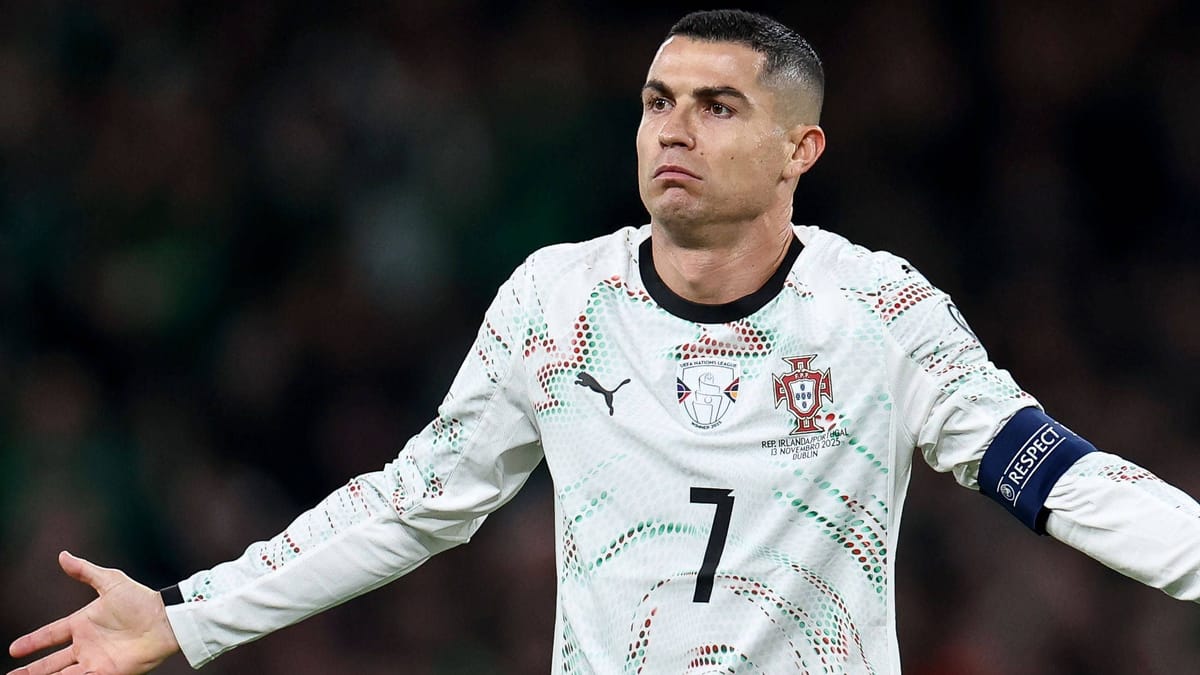 WM-Qualifikation: Cristiano Ronaldo sieht Rot – Portugal verliert