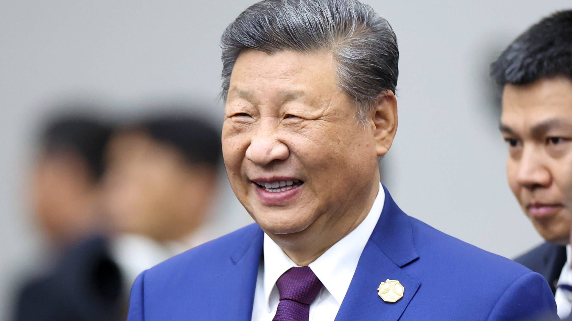 Chinas Staatschef Xi Jinping hat Grund zu lachen.
