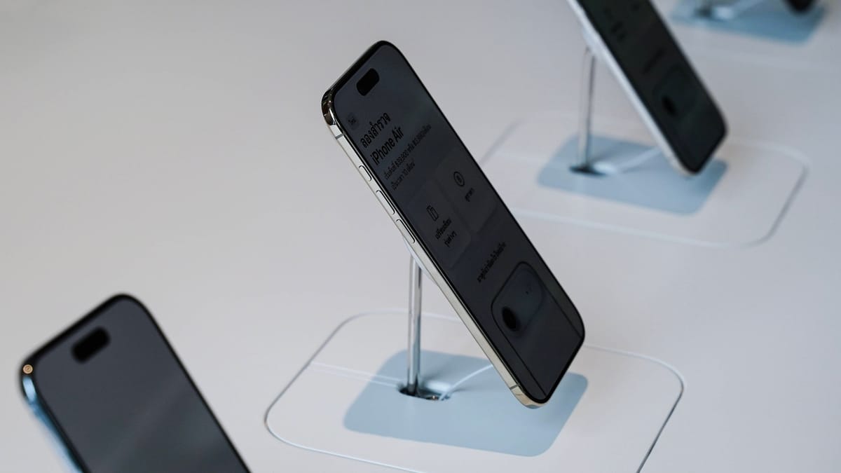 iPhone-Air-Flop: Handyhersteller stoppen flache Modelle