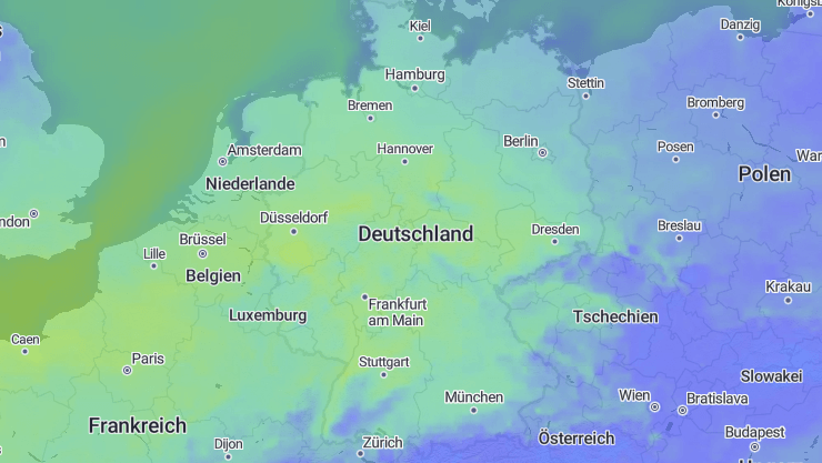 Eine Wetterkarte für Dienstag, den 9. Dezember: Ungewöhnlich milde Temperaturen beherrschen aktuell das Wetter in Deutschland. Eine Wetterkarte für Dienstag, den 9. Dezember: Ungewöhnlich milde Temperaturen beherrschen aktuell das Wetter in Deutschland.