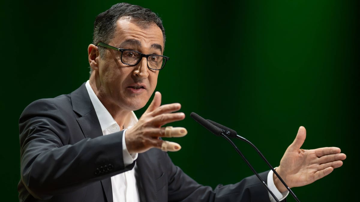 Özdemir stellt Grüne auf die Probe