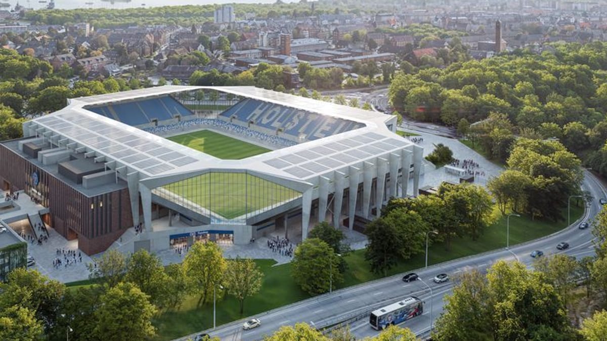 Holstein Kiel baut Stadion für 75 Millionen Euro um Holstein Kiel baut Stadion für 75 Millionen Euro um