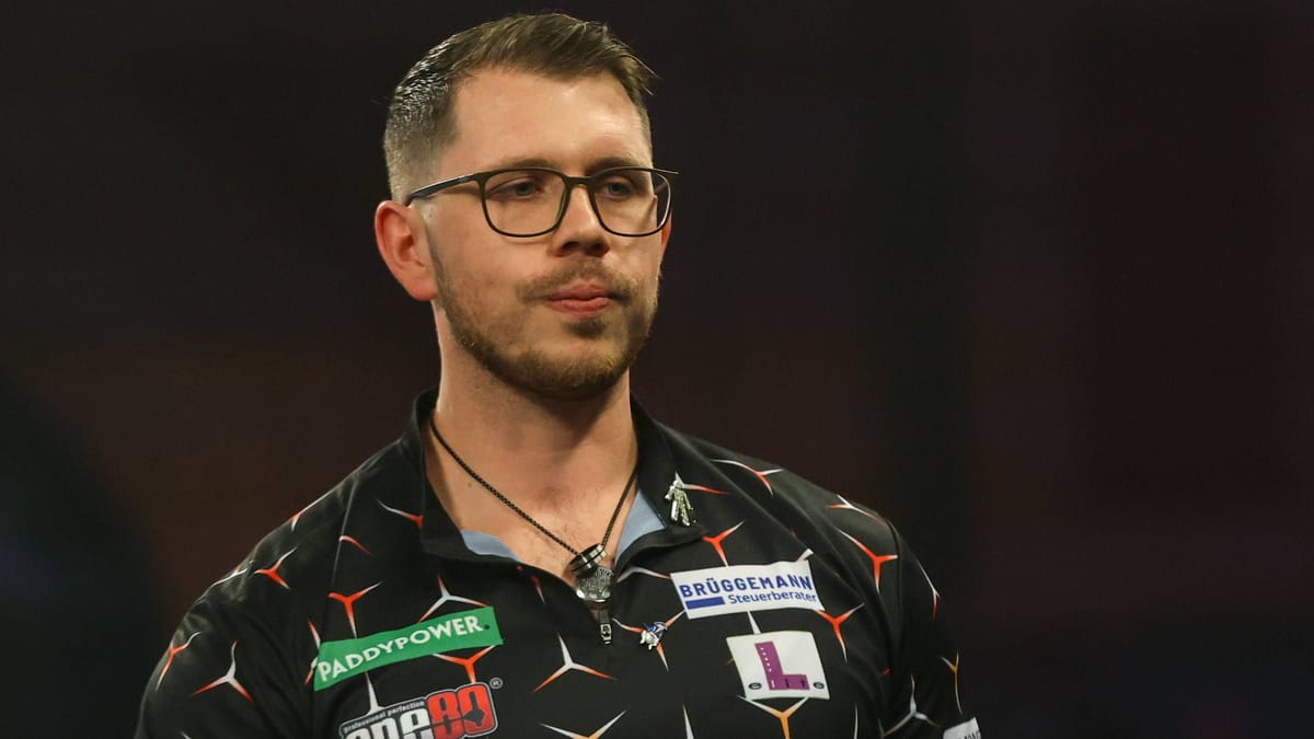 Darts-WM: Lukas Wenig als erster Deutscher im Ally Pally raus